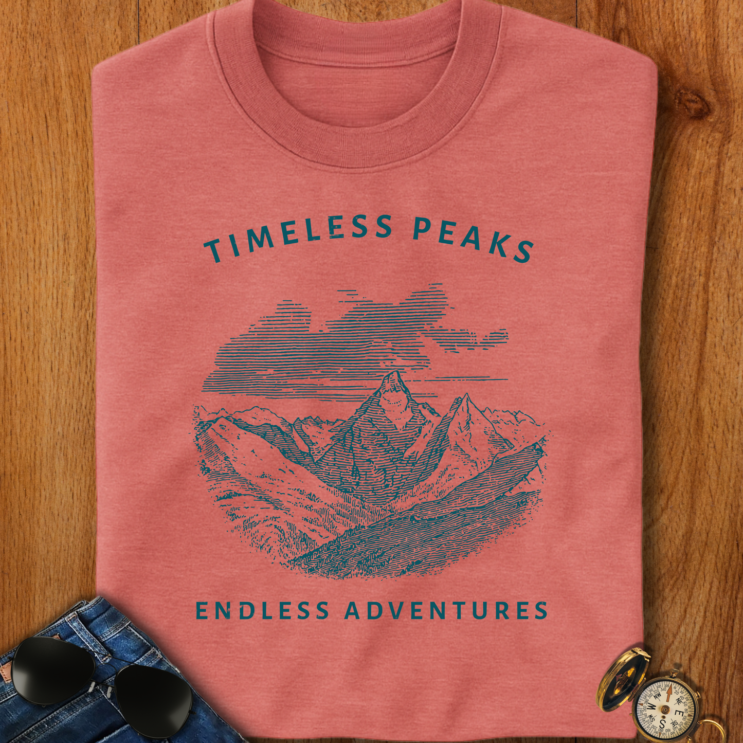 Timeless Peaks Backpacking T-Shirt
