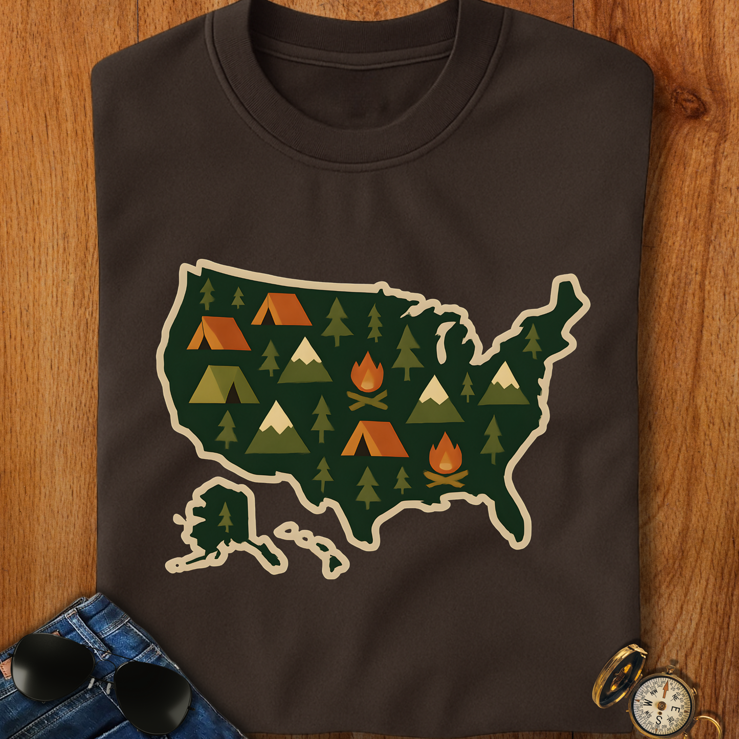 Country Wide Camping T-Shirt