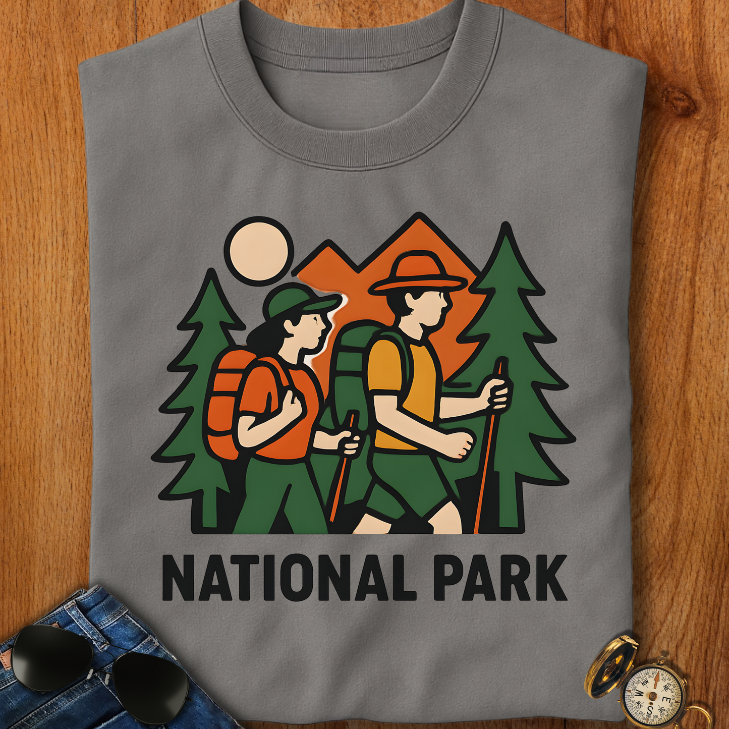 National Park Backpacking T-Shirt
