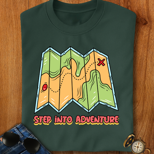 Step into Adventure Hiking T-Shirt