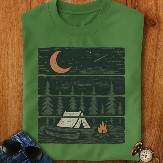 Wilderness Carved Camping T-Shirt