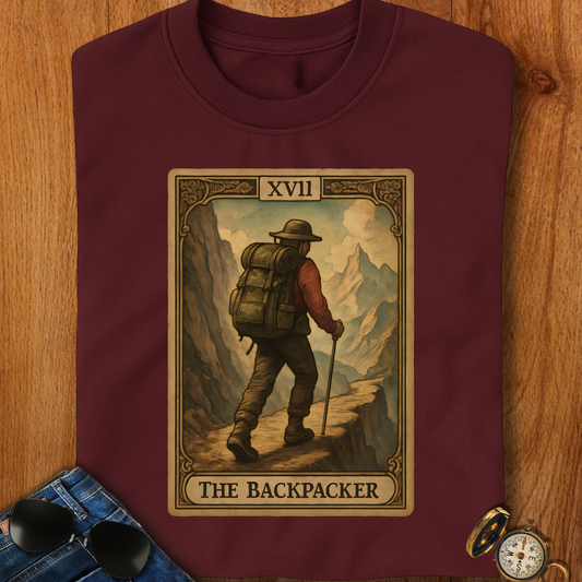 The Backpacker Card Backpacking T-Shirt