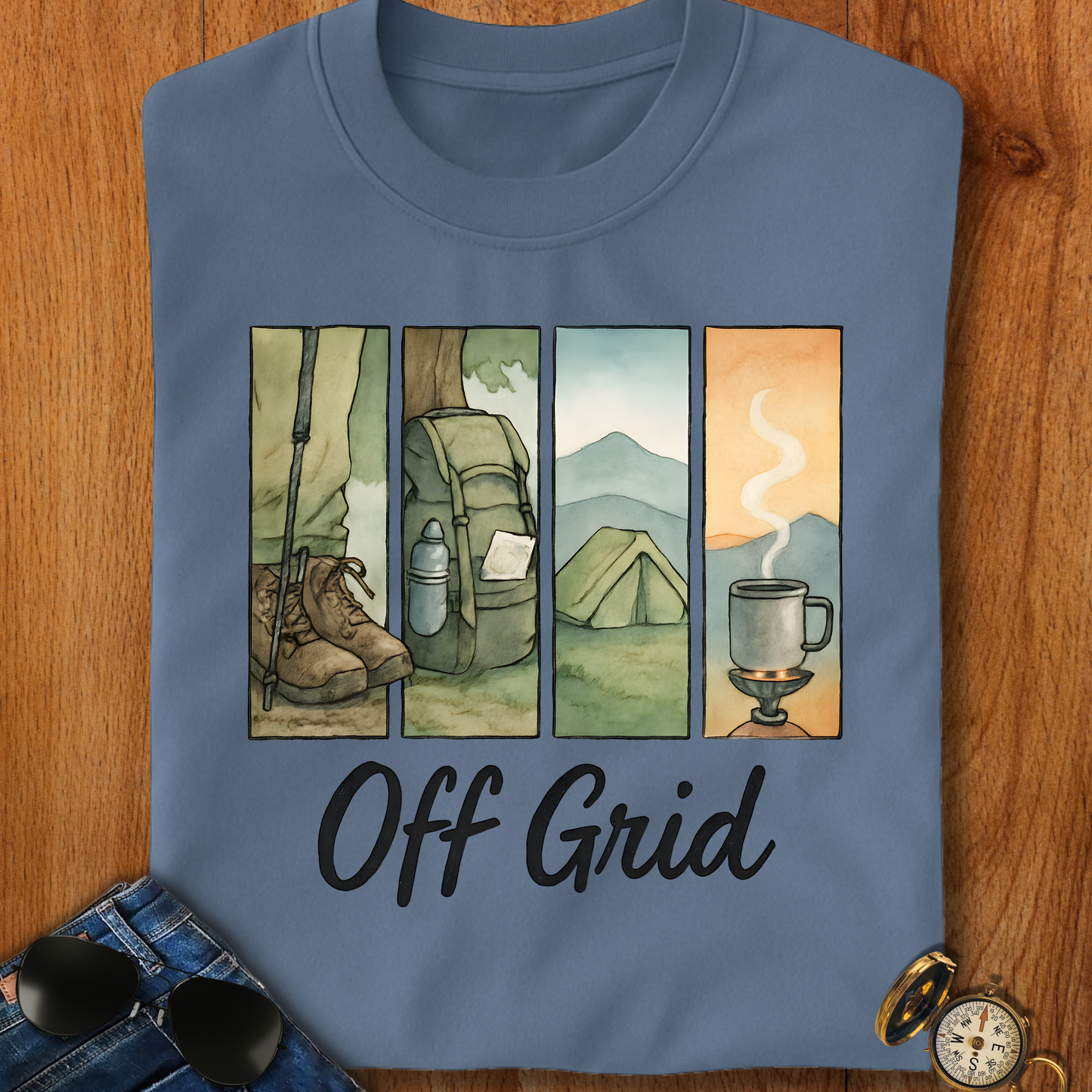 Off Grid Backpacking T-Shirt