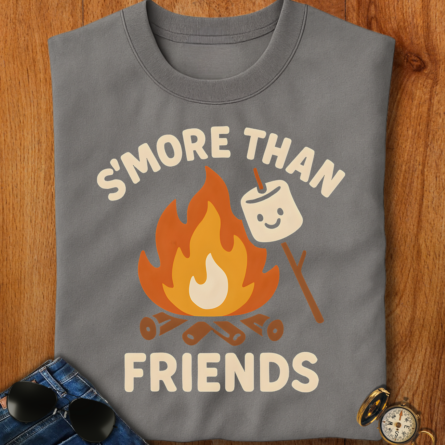 S'more Than Friends Camping T-Shirt