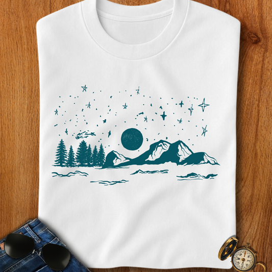 Starry Night Camping T-Shirt