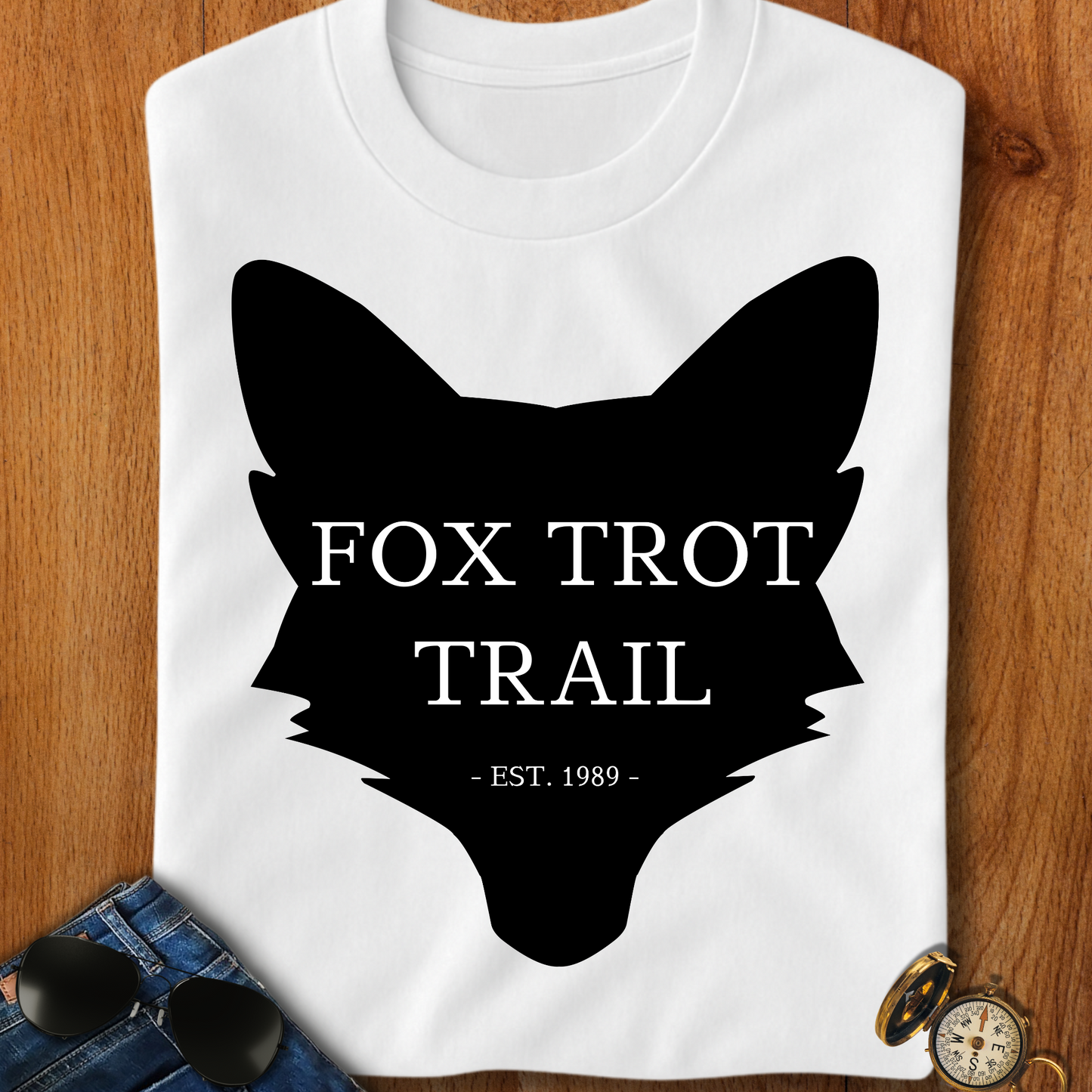 Fox Trot Trail Hiking, Camping, Backpacking T-Shirt