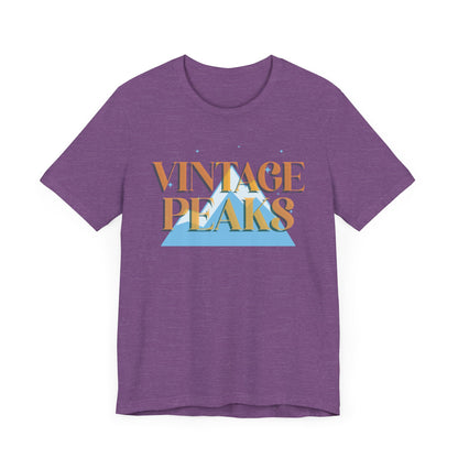 Vintage Peaks Retro Camping T-Shirt