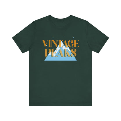 Vintage Peaks Retro Camping T-Shirt