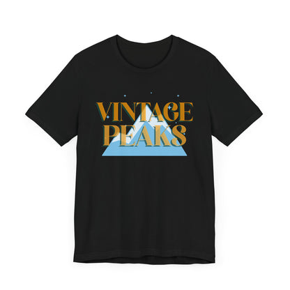 Vintage Peaks Retro Camping T-Shirt