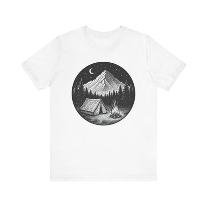 Tent Under the Stars Camping T-Shirt