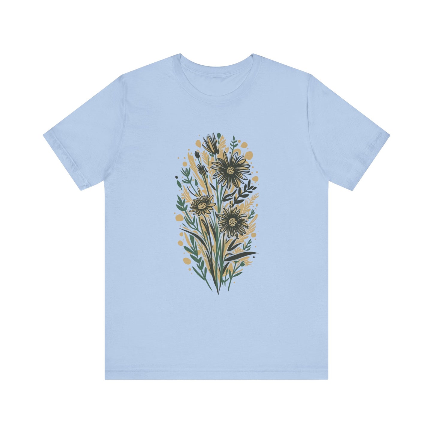 Sunflowers Camping T-Shirt