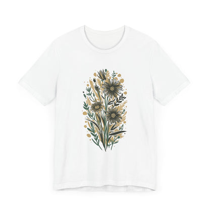 Sunflowers Camping T-Shirt