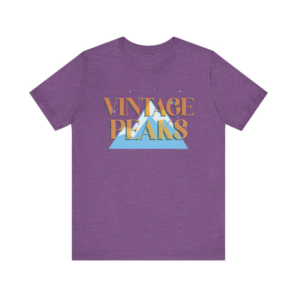 Vintage Peaks Retro Camping T-Shirt