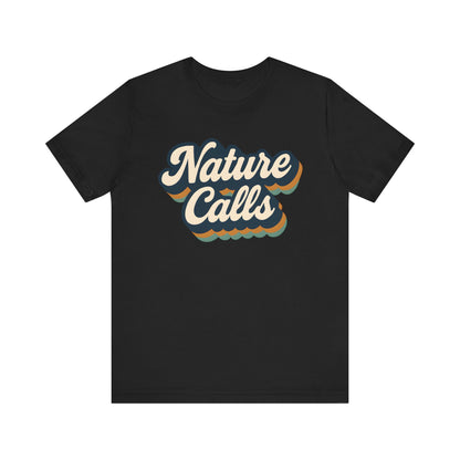Nature Calls Retro Hiking T-Shirt