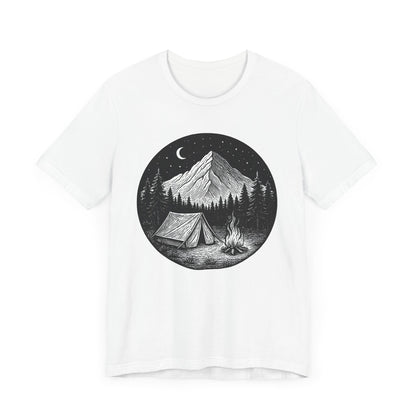 Tent Under the Stars Camping T-Shirt