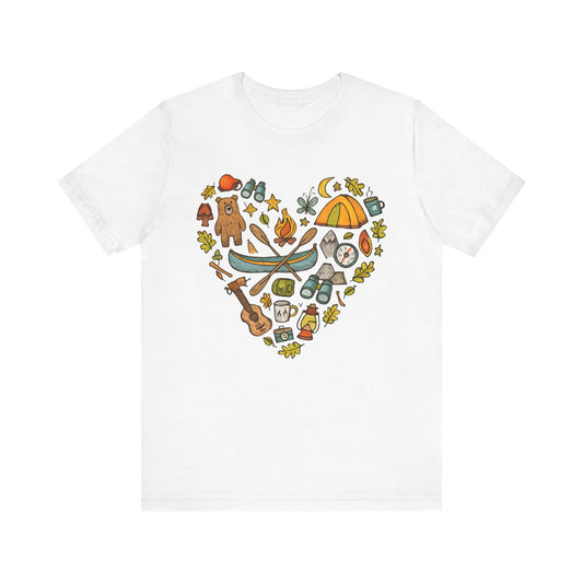 Camping Heart T-Shirt