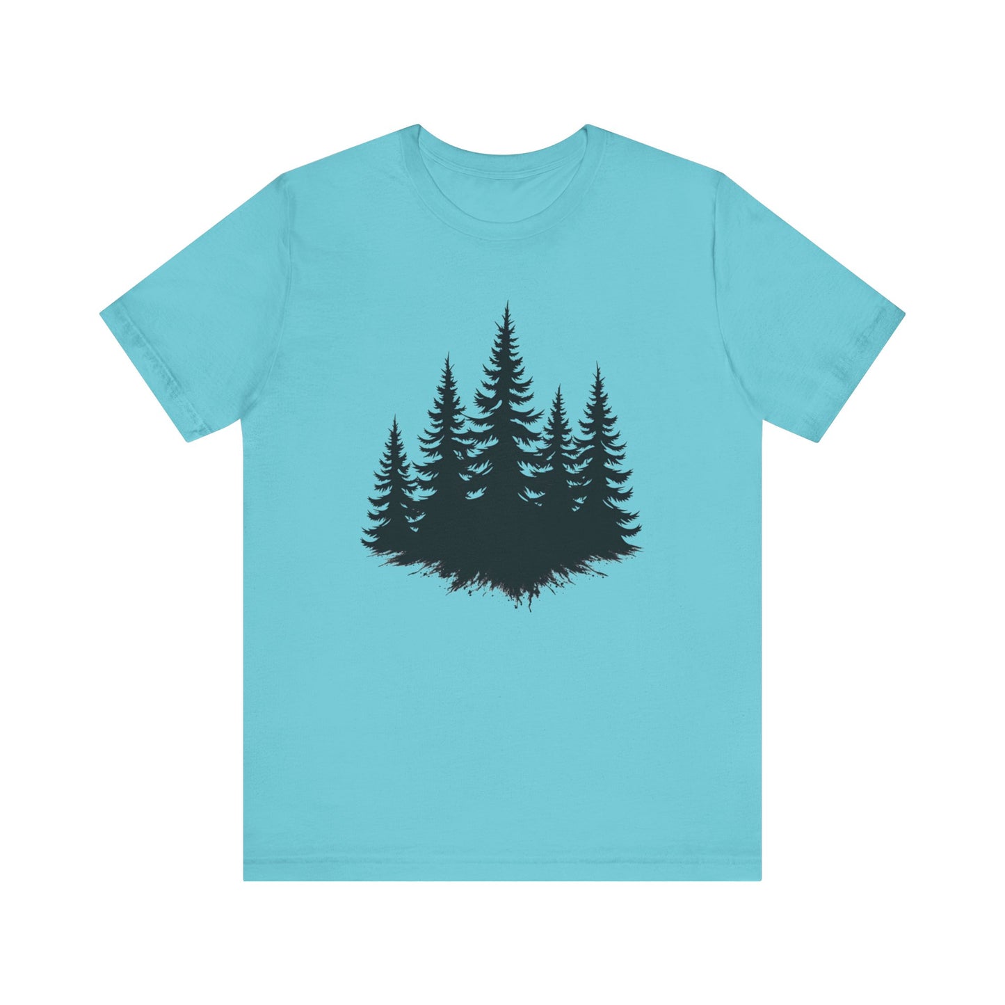 Distressed Pine Camping T-Shirt