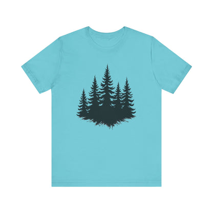 Distressed Pine Camping T-Shirt