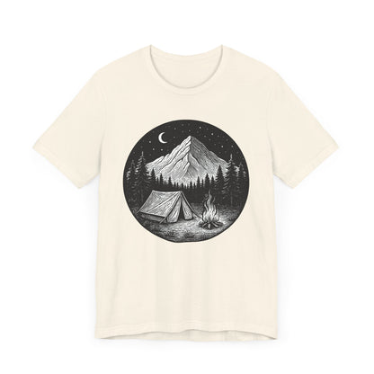 Tent Under the Stars Camping T-Shirt
