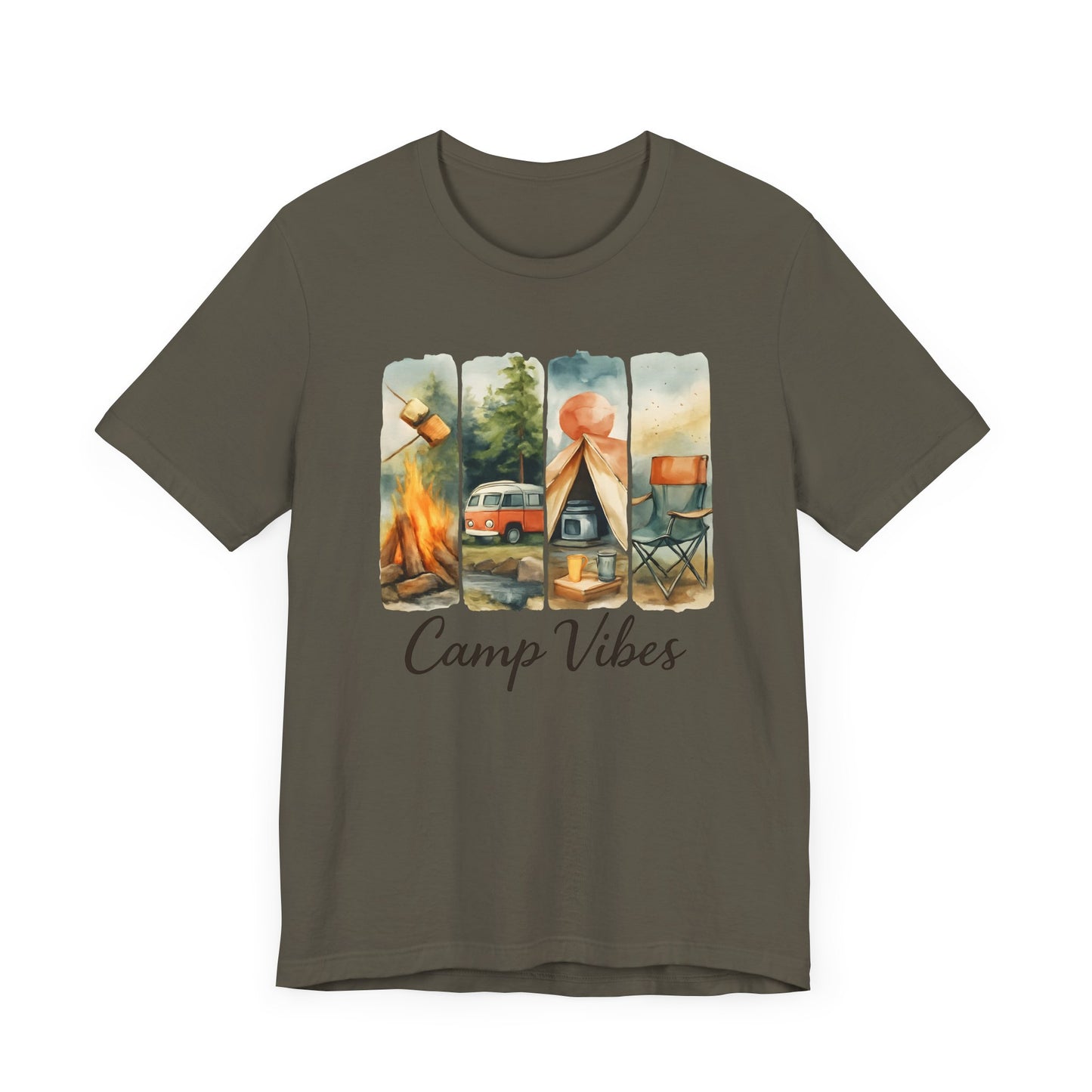 Camp Vibes Camping T-Shirt