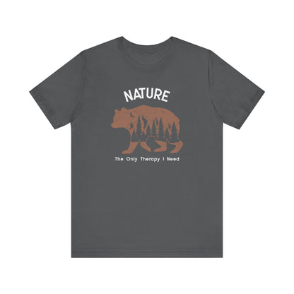 Nature is Therapy Camping T-Shirt