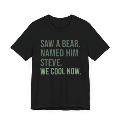Steve the Bear Backpacking T-Shirt