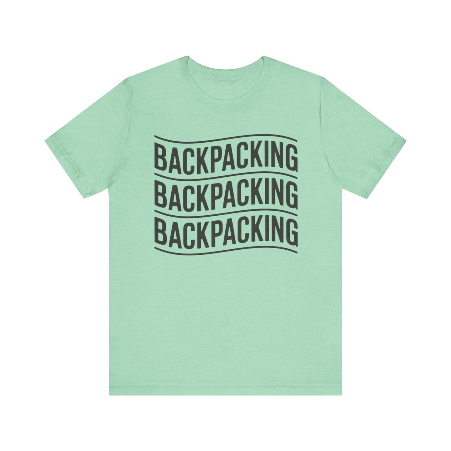Backpacking Text T-Shirt