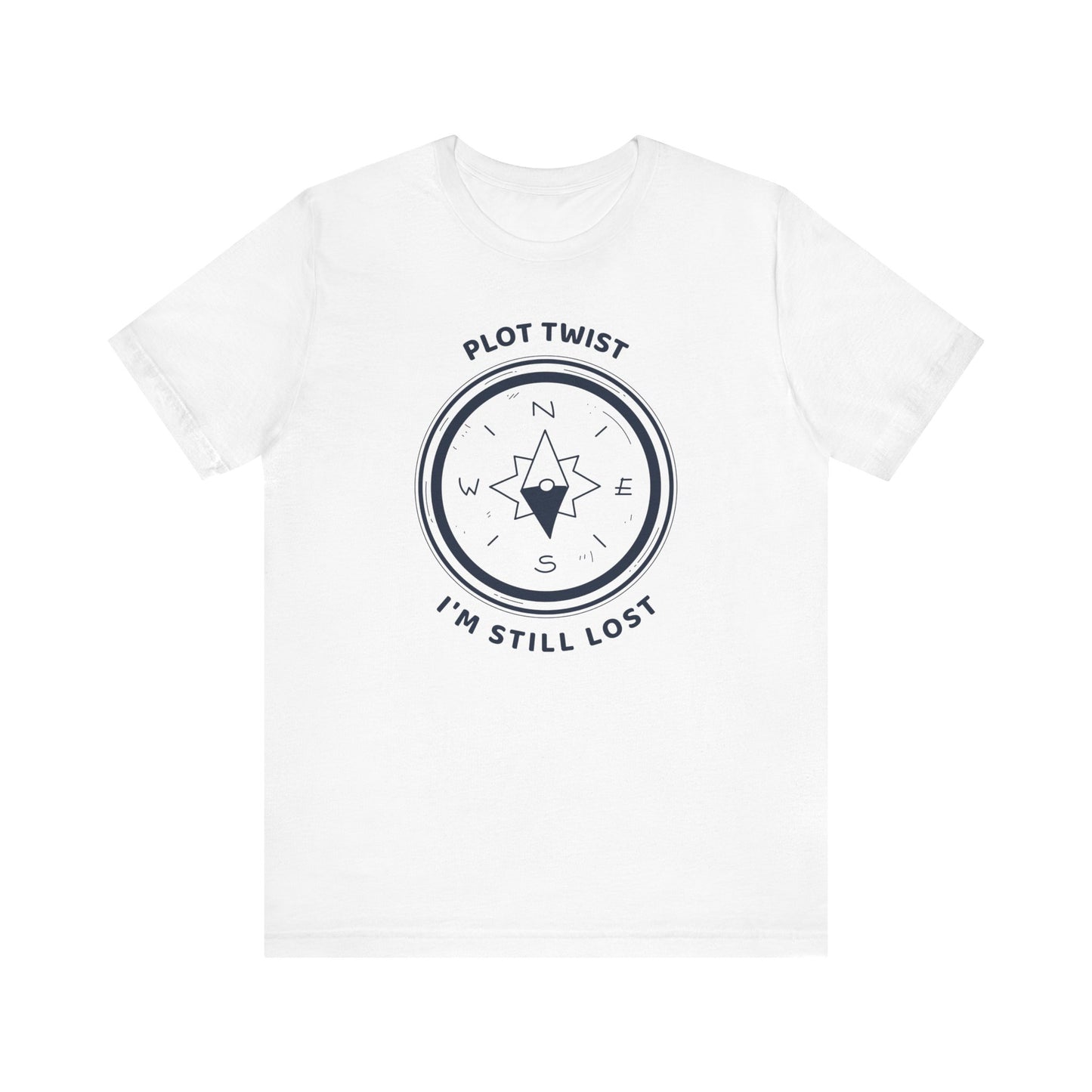Plot Twist Compass Hiking T-Shirt