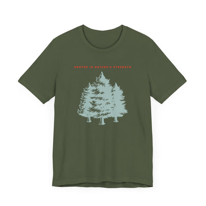 Rooted in Nature's Strength Hiking T-Shirt