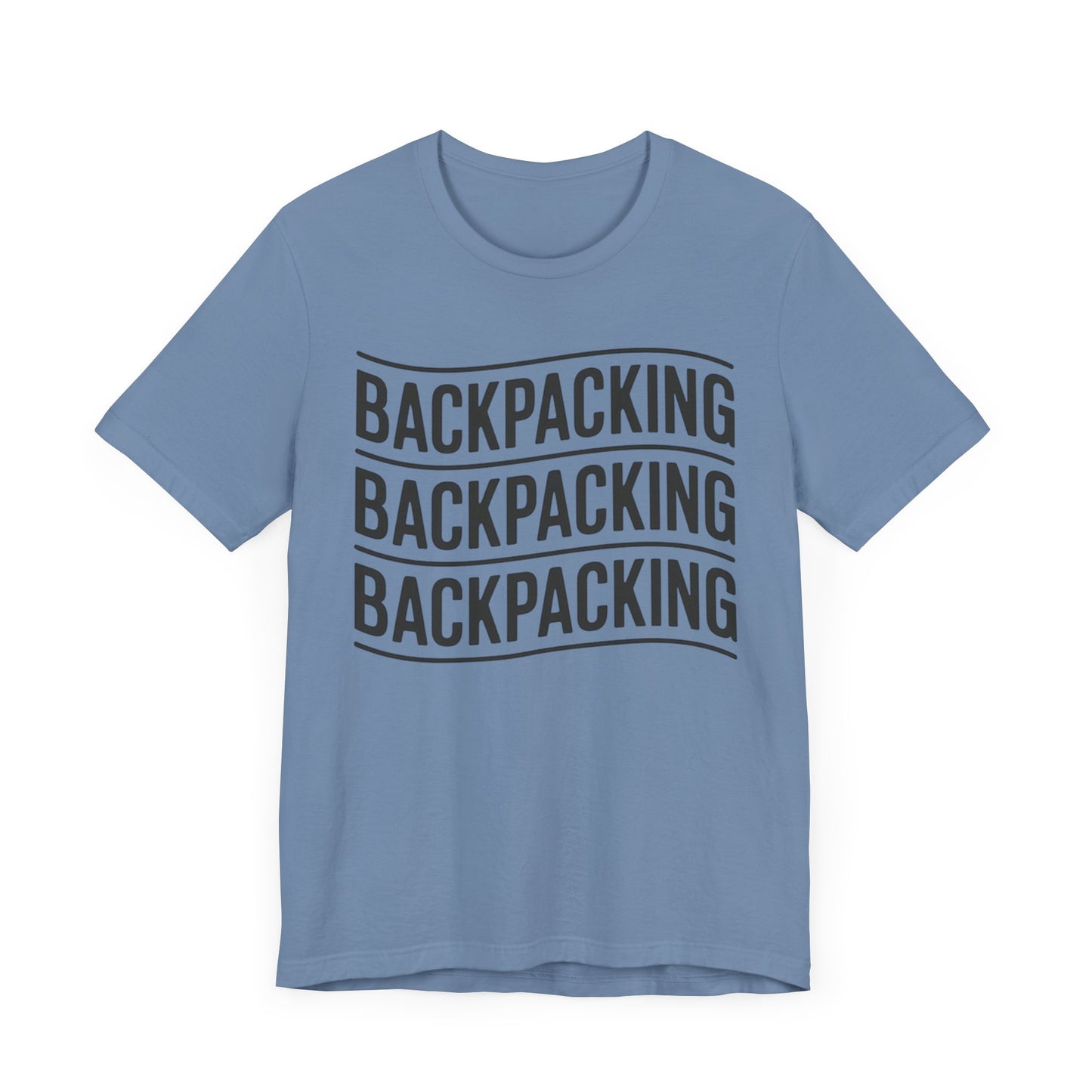 Backpacking Text T-Shirt
