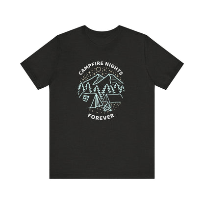 Campfire Nights Forever Camping T-Shirt