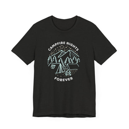 Campfire Nights Forever Camping T-Shirt