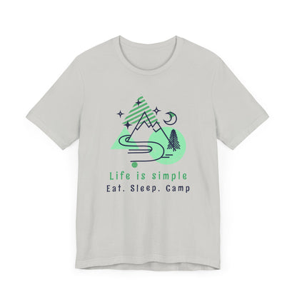 Life is Simple Camping T-Shirt