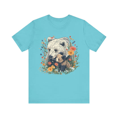 Mama bear and Cub Camping T-Shirt