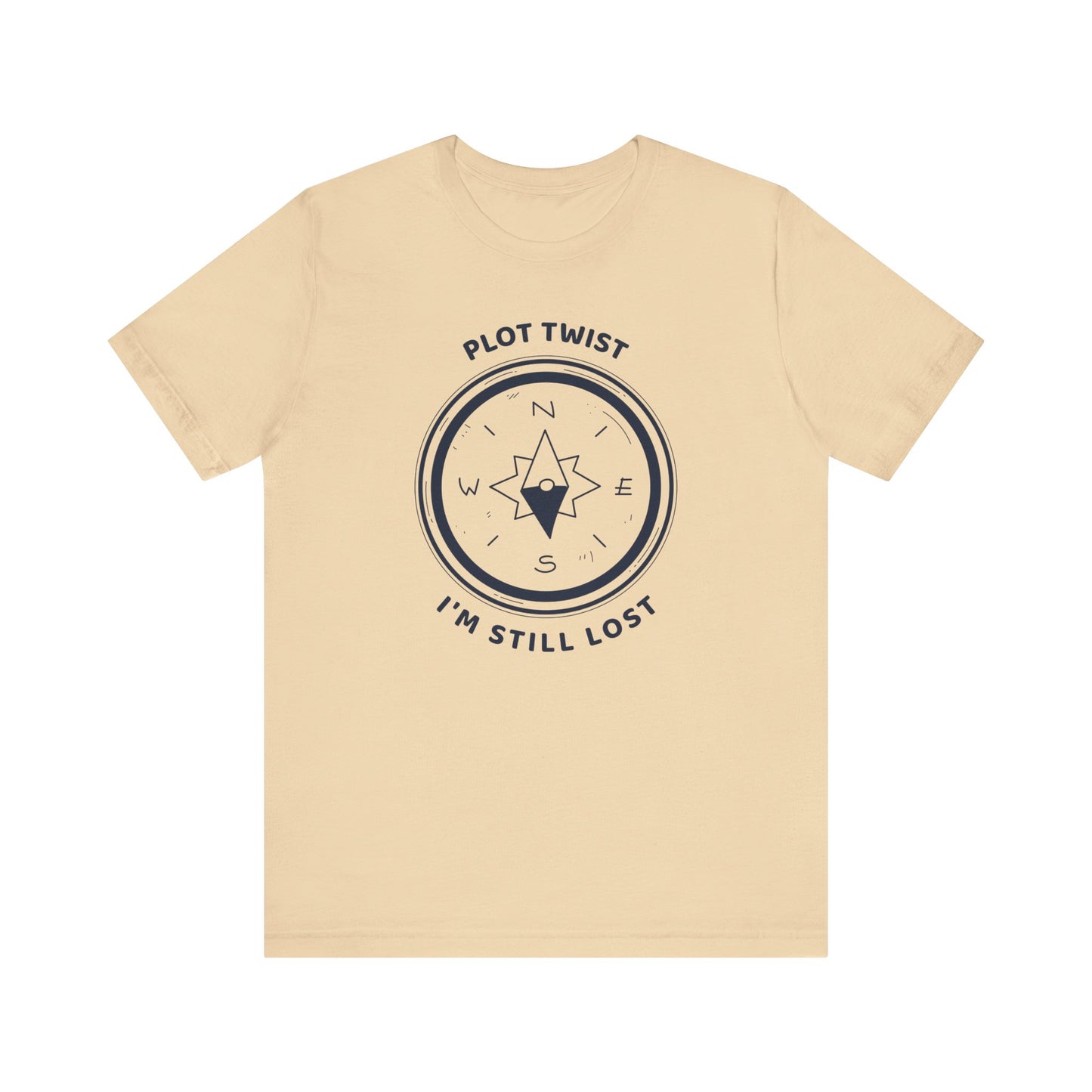 Plot Twist Compass Hiking T-Shirt