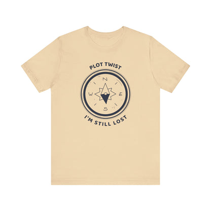 Plot Twist Compass Hiking T-Shirt