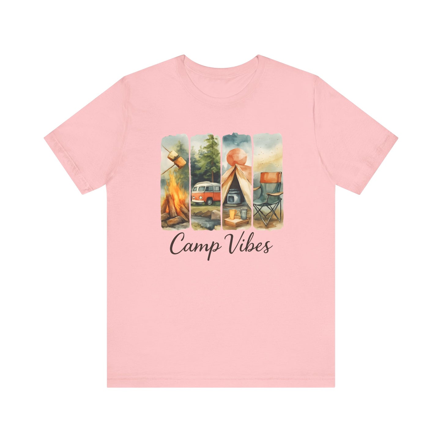 Camp Vibes Camping T-Shirt