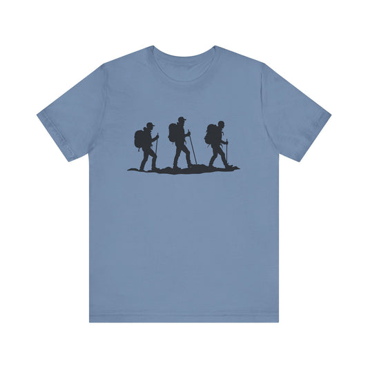 Three Backpackers Trekking T-Shirt