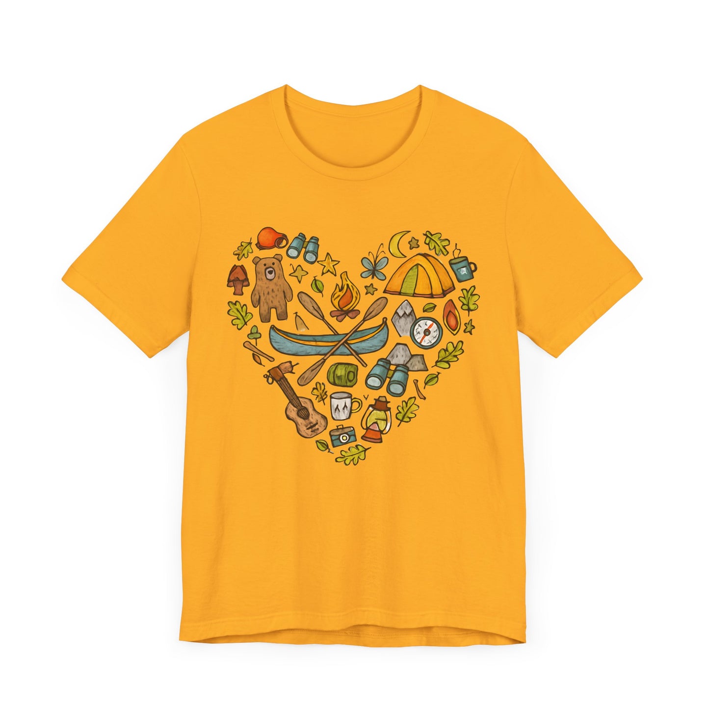 Camping Heart T-Shirt