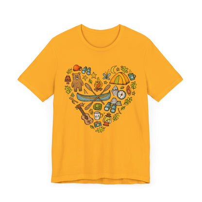 Camping Heart T-Shirt