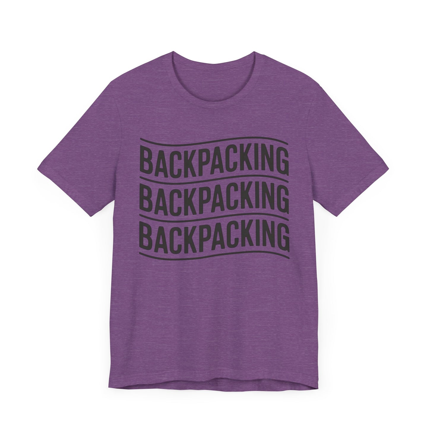 Backpacking Text T-Shirt