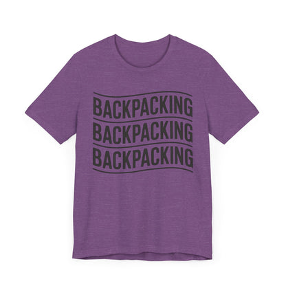 Backpacking Text T-Shirt