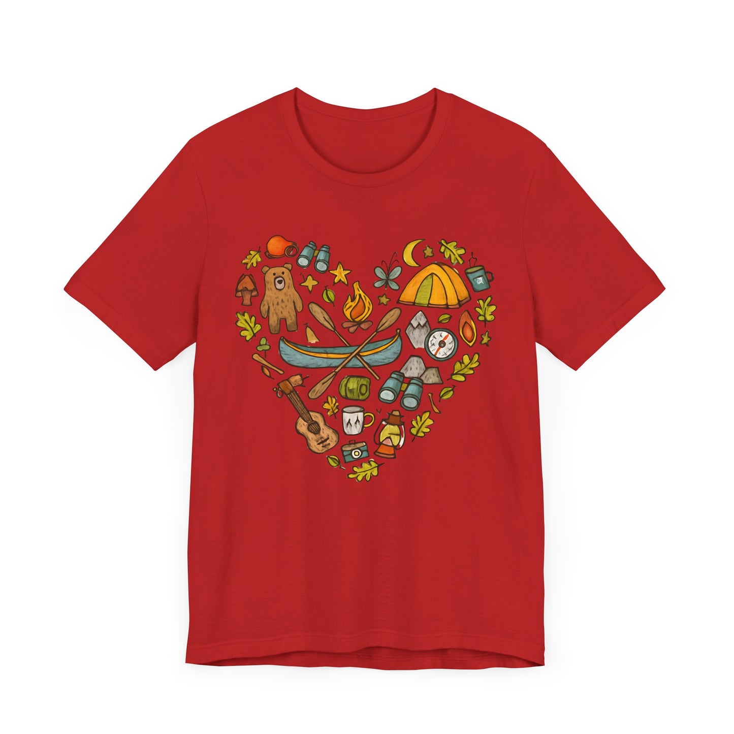 Camping Heart T-Shirt
