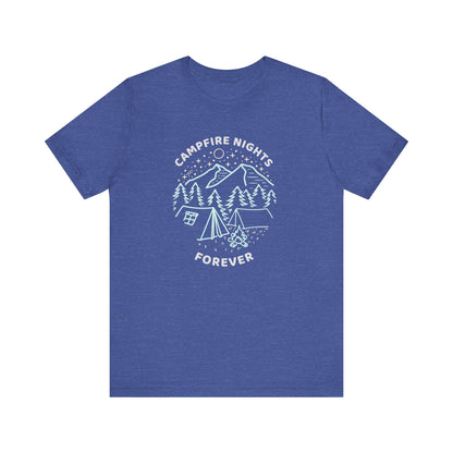 Campfire Nights Forever Camping T-Shirt