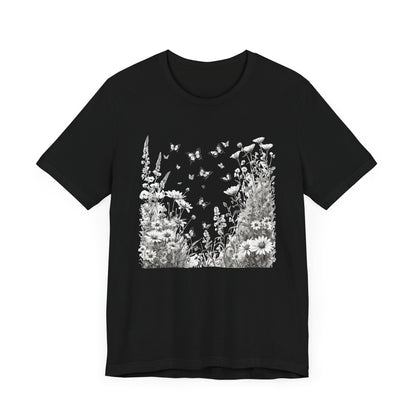 Butterfly Garden Camping T-Shirt