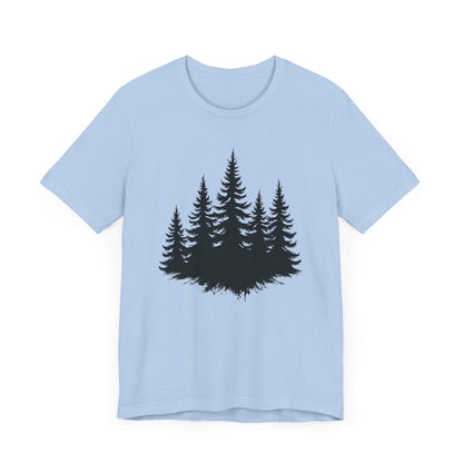 Distressed Pine Camping T-Shirt