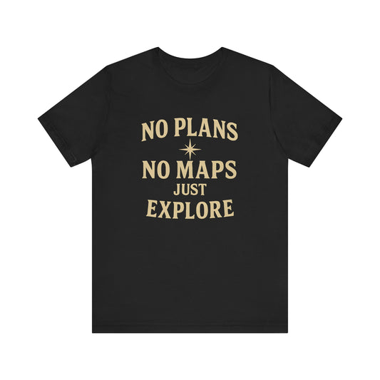 No Plans & No Maps Backpacking T-Shirt