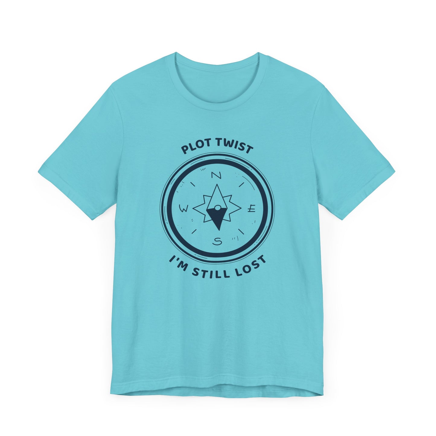 Plot Twist Compass Hiking T-Shirt