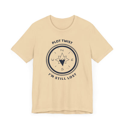 Plot Twist Compass Hiking T-Shirt