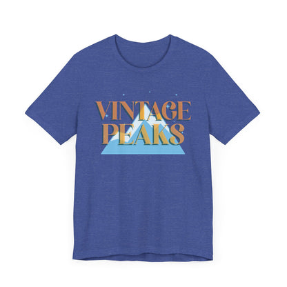 Vintage Peaks Retro Camping T-Shirt